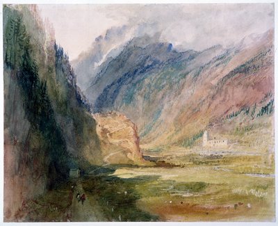 Couvent du Bonhomme, Chamonix, c.1836-42 by Joseph Mallord William Turner